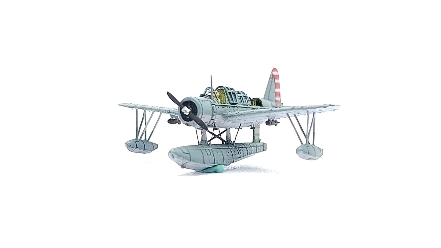Uncolored 1/350 Scale OS2U-3 KINGFISHER SEAPLANE 3D printing model 3PCS