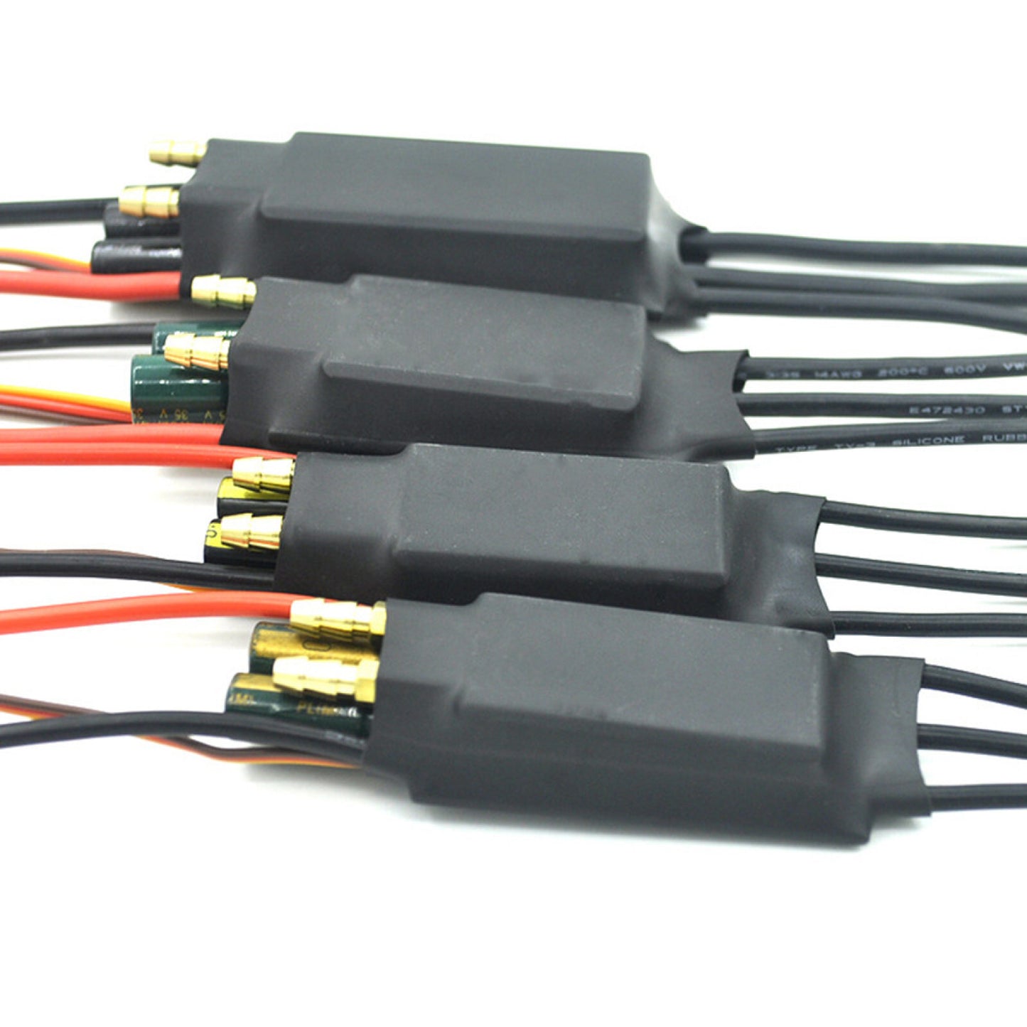 40A 50A 60A 80A 2-6S Water Cooled Bidirectional Adjustable ESC for RC Car Model