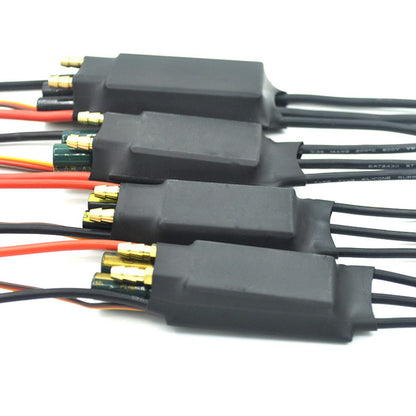 40A 50A 60A 80A 2-6S Water Cooled Bidirectional Adjustable ESC for RC Car Model