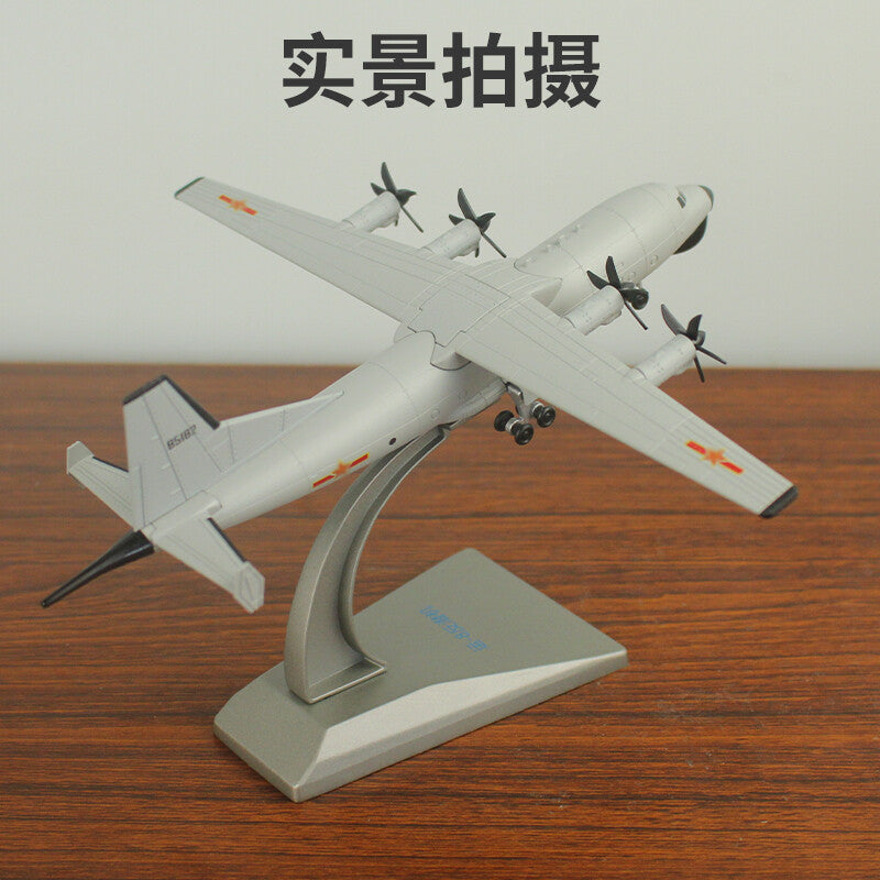 1:200 AVIC China Y-8 Anti Submarine Patrol Aircraft Diecast Scout Plane Model