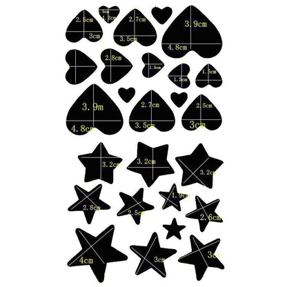 Self Adhesive Patches Various Pattern Repair Washable Stick On Clothing Sticker