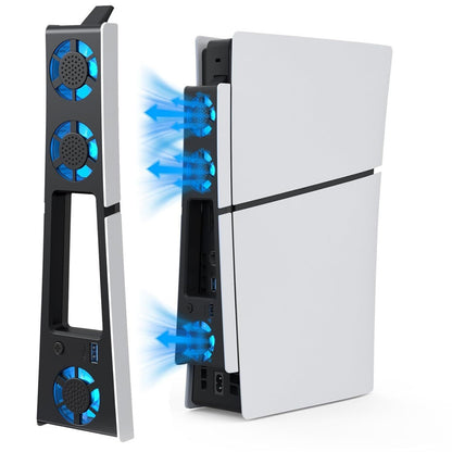 ABS Console Host Cooling Fan Cooler Accessories For Sony PlayStation 5 Slim