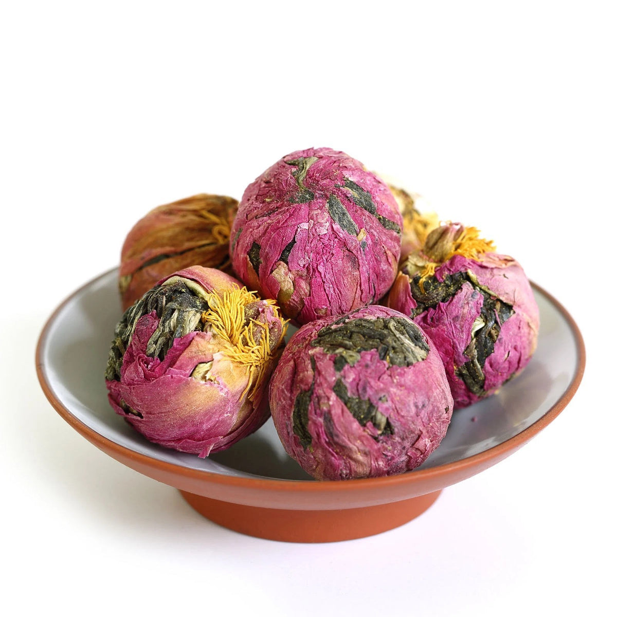 500g 2017 Year Peony Flowers Yunnan Bulang puer Pu'er Puerh Tea Raw Ball Tuo