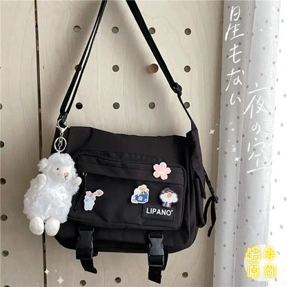 Bag Handbags School Single Shoulder Girl Student Postman Women's