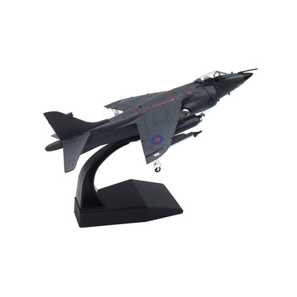 UK Air Force 1982 Sea Harrier Fighter 1:72 FRS MKI Statue Model Alloy Aircraft b