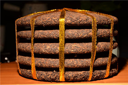 YunNan MengHai Gancang GongTing Puerh tea pu'erh Ripe tea ChenXiang Puerh tea