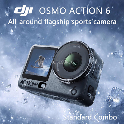 DJI Osmo Action 6 Standard Combo – Variable Aperture Sports Camera