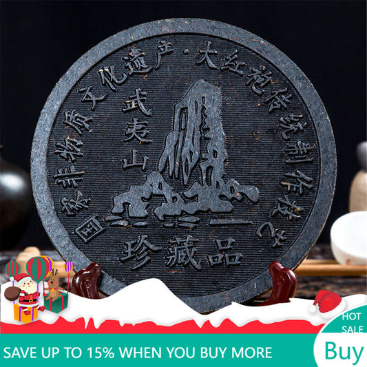 500g Dragon & Phenix Big Red Robe Tea Black Tea Cake Da Hong Pao Tea Organic