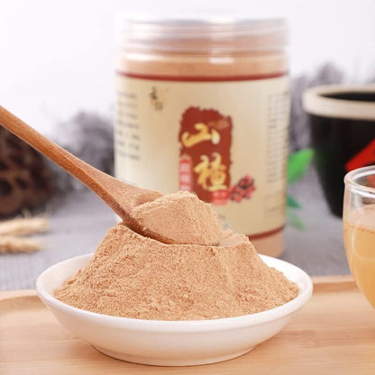 Chinese Hawthorn Powder Pitted Shanzha Herbal Tea Hawthorn Berry Powder 250g