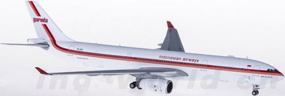 1:400 JC Wings Garuda Indonesia AIRBUS A330-300 Passenger Airplane Diecast Model
