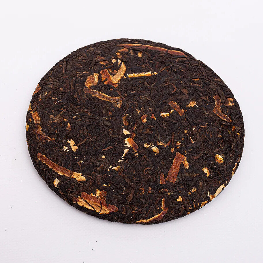 2021 Tangerine Peel Puerh Tea Gu Yi Dried Orange Peel Pu-erh Ripe Pu'er Tea 357g
