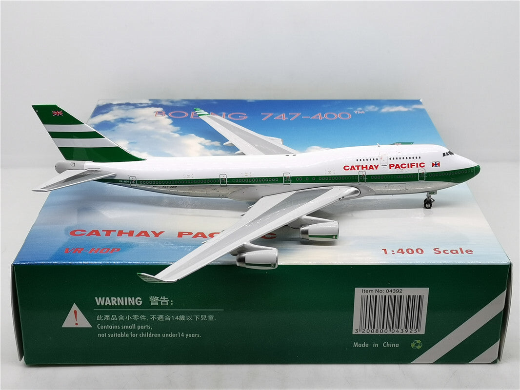 1:400 Phoenix CATHAY PACIFIC B747-400 Airplane Diecast Aircraft Plane Model