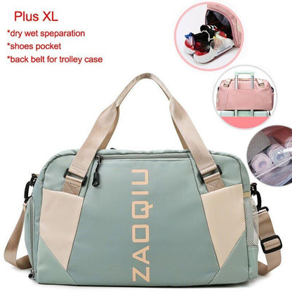 Dry Wet Gym Bag Yoga Mat Sports Bag Handbags Sport Travel Women Men Bag Shoes