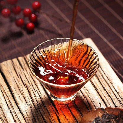 2019 YUNNAN CHINATEA Classic 7571 Pu-erh Tea Cake 357g Pu'er Ripe Puer Zhongcha