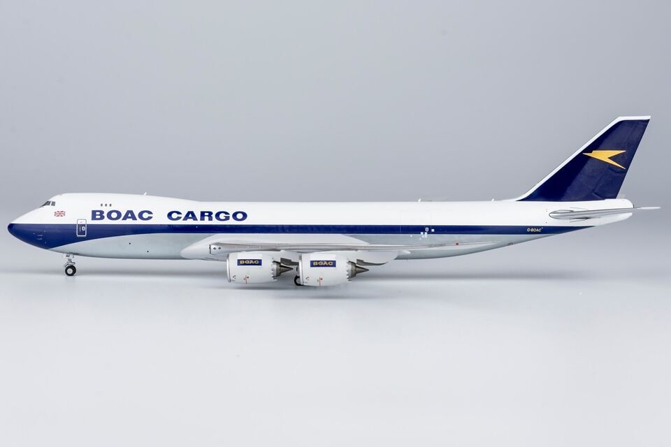 1:400 NG Model BOAC BOEING 747-8F Passenger Airplane Diecast Aircraft Model