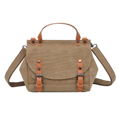 Canvas Hobos Bag Small Handbags Female Purse Shoulder Bags Traveling 22*20*10CM