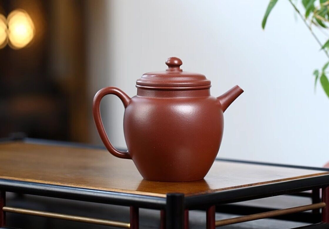 150cc China Yixing Handmade Zisha Teapot Dikao Qing Clay Gongdeng Kung Fu Teapot-