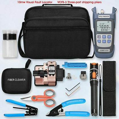 Fiber Optical Power Meter 10mW Visual Fault Locator AUA-X3 Optical Fiber Cutter