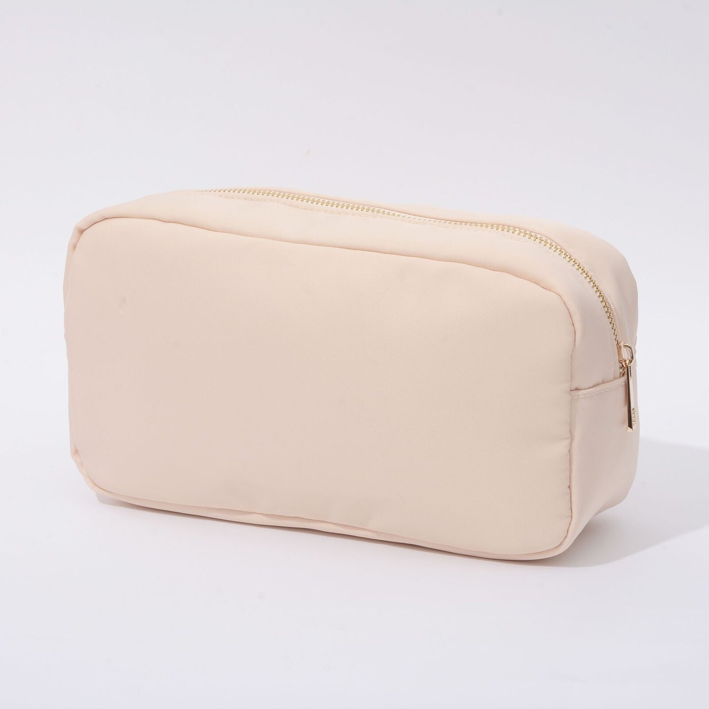 S-XL Embroidery Patch Toiletry Pouch Waterproof Storage Nylon Travel Makeup Bags