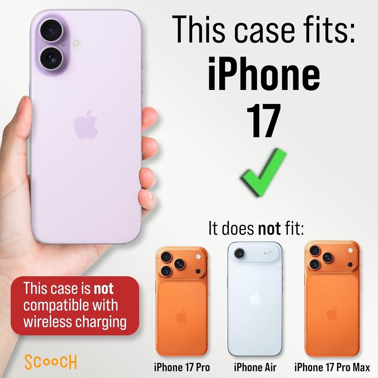for Iphone 17 Case with Card Holder, Moneymate Wallet Case with Hidden Card Slot