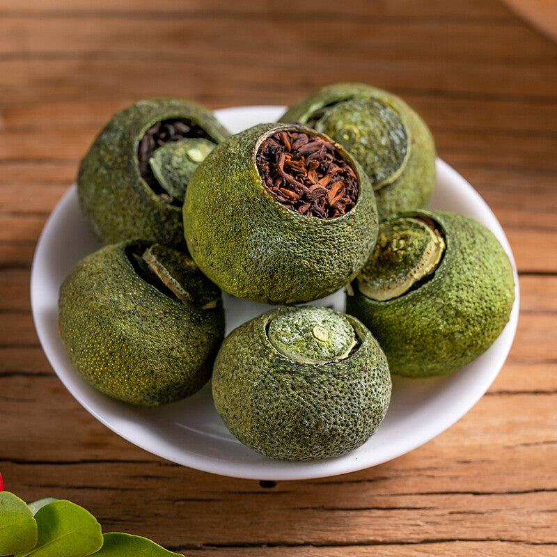 Premium Pu'er Xinhui Green Orange Peel Chenpi Citrus Puer Puerh Ripe Tea 250g