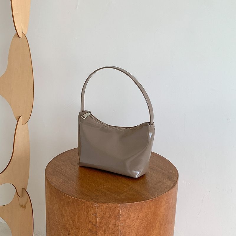 Elegant Shoulder Bags Synthetic Leather Vintage Handbag Travel Underarm Clutch