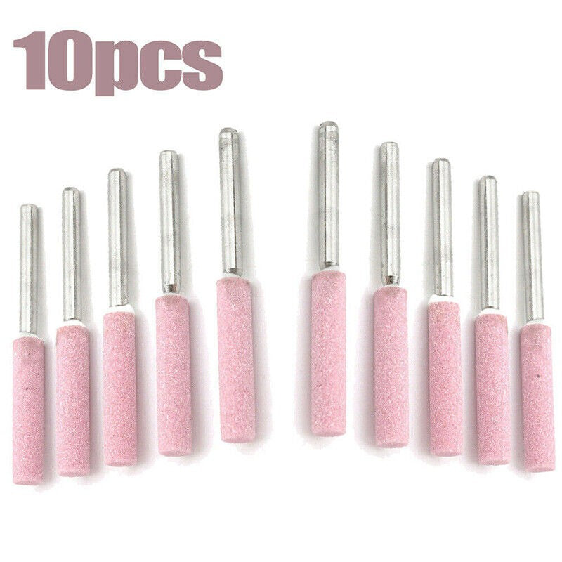 10Pcs Millstone Grinding Stones Sharpening Tool Kit For metal polishing