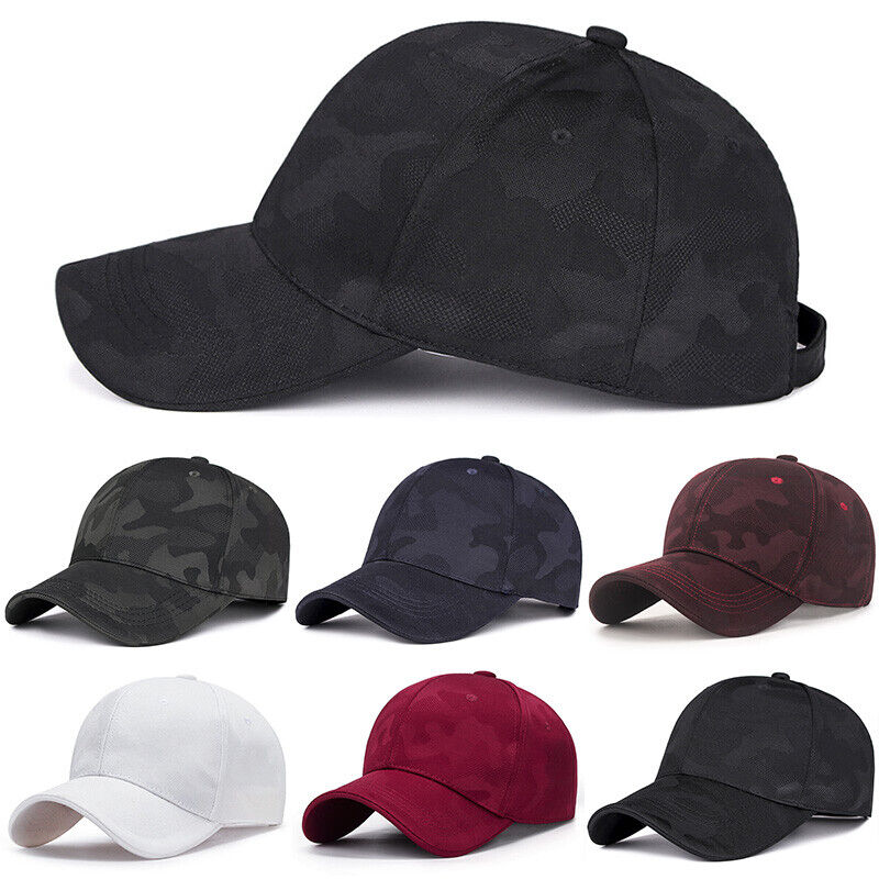 Men Camouflage Baseball Caps Sun Hat Outdoor Hunting Sport Cap For Mens Womens