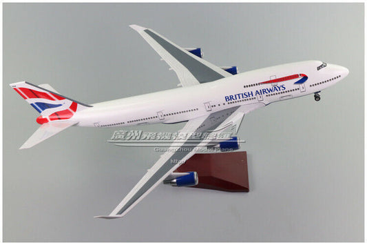 1:150 47CM British Airways BOEING 747-400 Airplane Landing Gear Resin Model