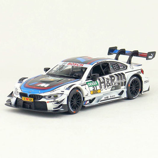 1/32 BMW M4 DTM Model Car Diecast Toy Vehicle Boys Toys Kids Gift Tom Blomqvist