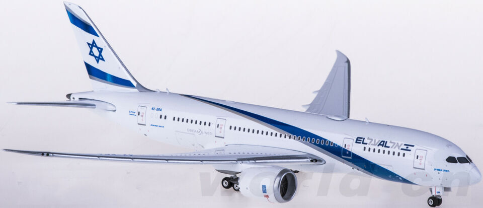 1:400 Phoenix ISRAEL BOEING 787-8 Passenger Aircraft Diecast Airplane Model