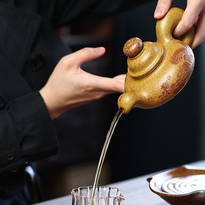 Yixing Zisha Pot 300cc Teapot Household Kung Fu Tea Set