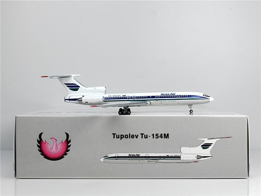 1:400 Phoenix Kras Air Tupolev Tu-154M Airplane Diecast Aircraft Plane Model