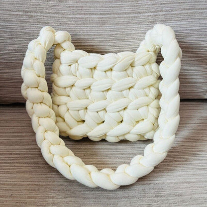 Shoulder Handbag Women Handmade Crochet Bags Girls Rope Crossbody Bags