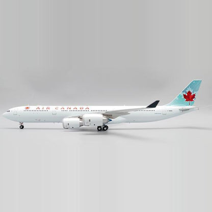 1:200 JC Wings Air Canada Plane Airbus A340-500 C-GKOM Diecast Aircraft Model