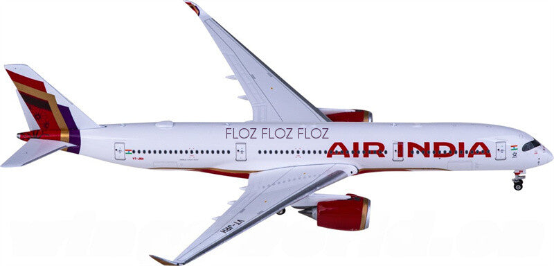 for Phoenix for Air India for Airbus A350-900 VT-JRH 1:400 Airplane Model