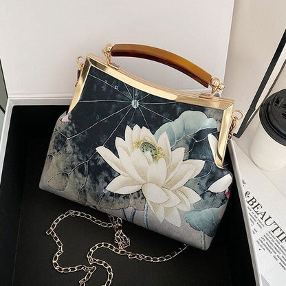 Lock Shell Bag Chain Women Shoulder Crossbody Bag Lady Women's Handbags Bag