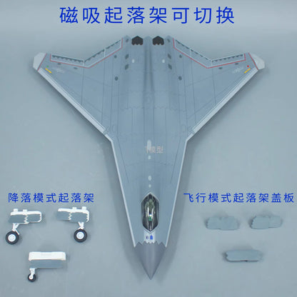 1:72 31CM AF1 CHINA J-50 The Sixth-generation Stealth Fighter Jet Diecast Model