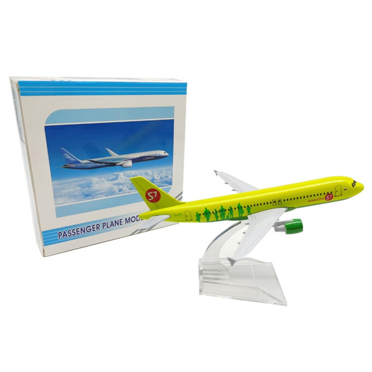 1/400 16cm Russia Air Siberia S7 A320 Airplane Model Diecast Aircraft Display B