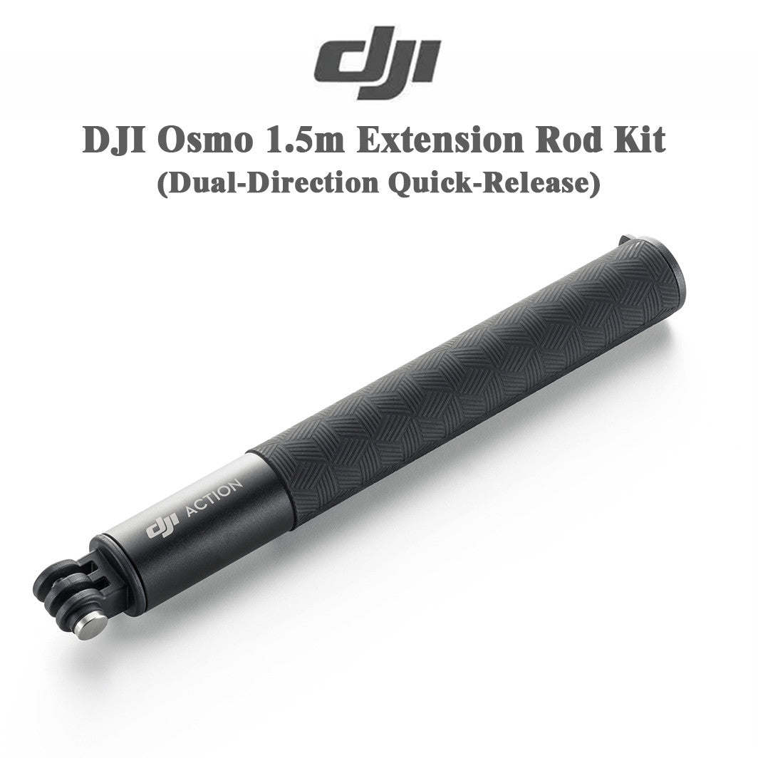 DJI Osmo 1.5m Extension Rod Kit (Dual-Direction Quick-Release) for Action 6/Nano