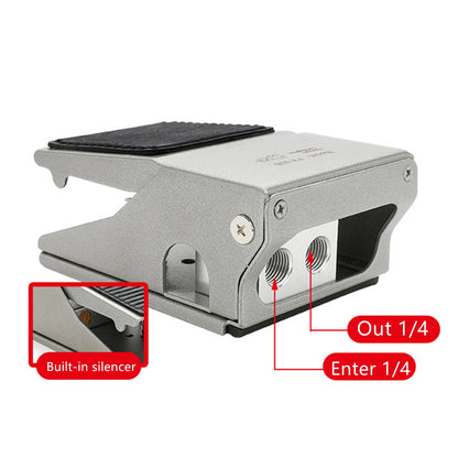 3 Way 2 Position 1/4inch Pneumatic Foot Pedal Pressure Control Valve FV-320