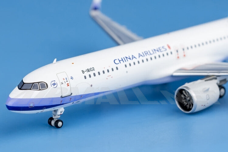 11cm 1:400 HYJLwings China Airlines A321-200 B-18102 Diecast Aircraft Model