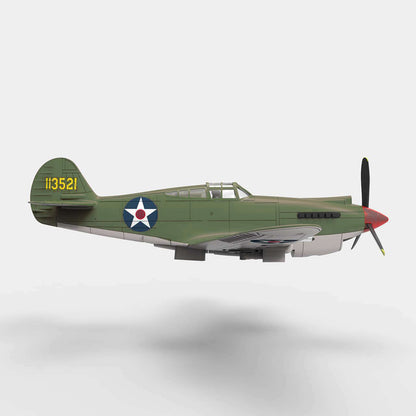 13.5cm 1:72 WWII P-40B WARHAWK FIGHTER 1942 US Aircraft Model Military Ornaments