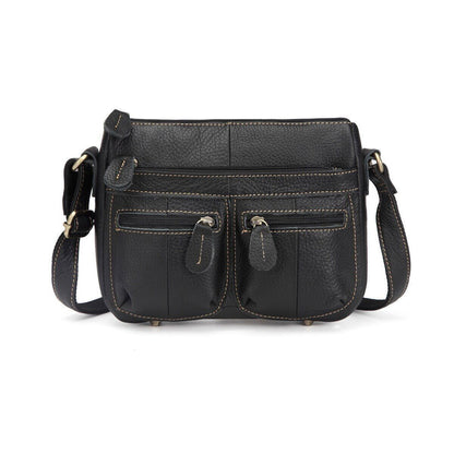 Top Cowhide Genuine Leather Women Bags Female Shoulder Bag Crossbody