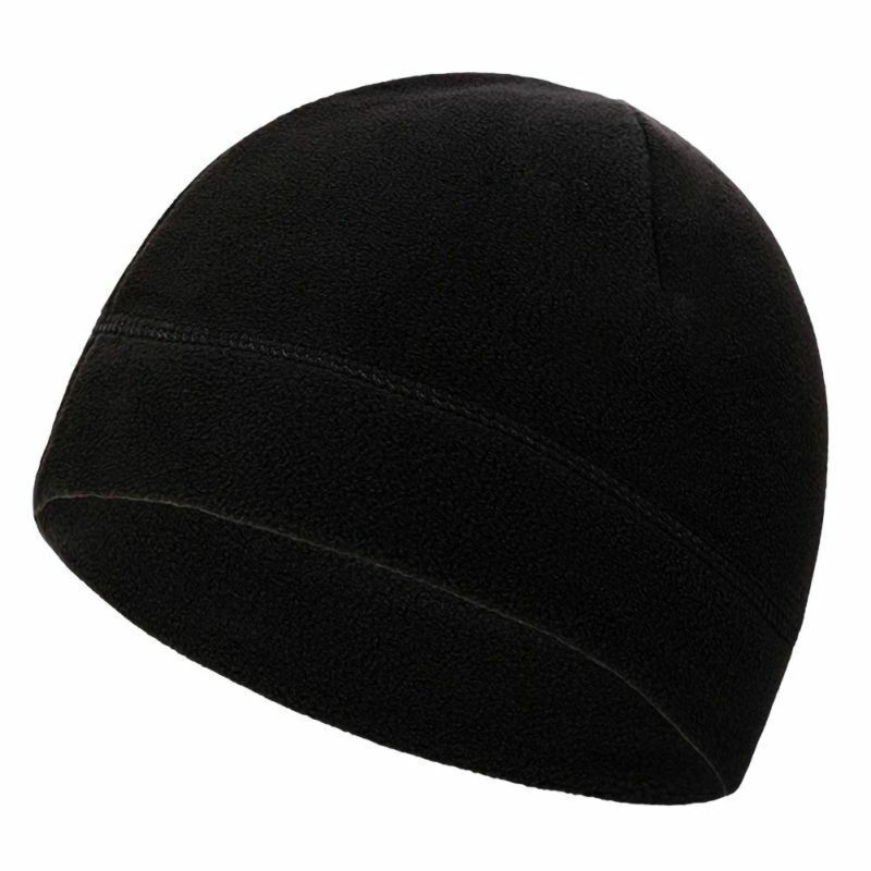 Outdoor Hat Winter Warm Fleece Velvet Thicken Hooded Cap Sports Cycling Hiking