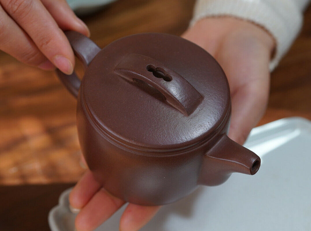 220cc chinese Yixing Handmade Zisha teapot Purple clay HanWa Hu Gongfu Tea Pot