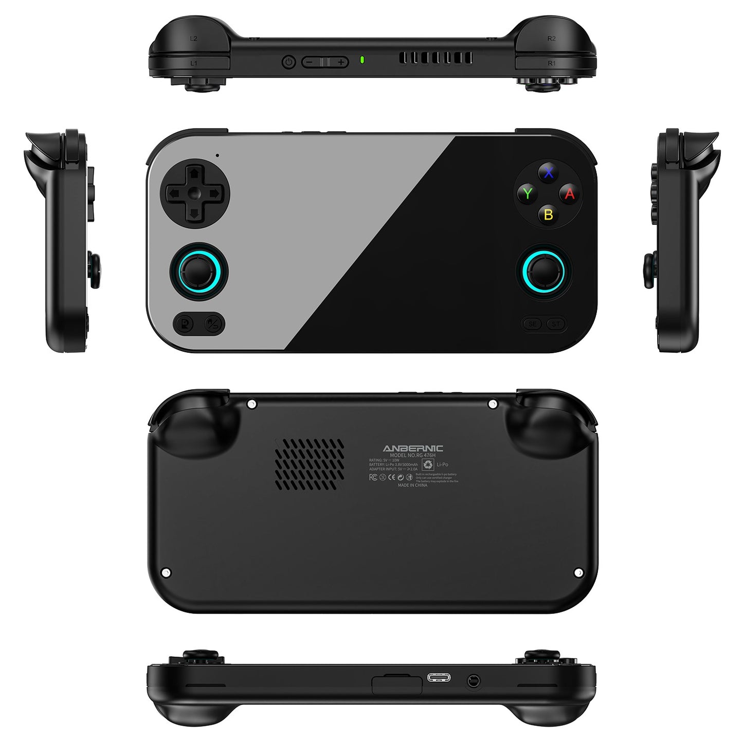 ANBERNIC RG 476H Retro Handheld Game Console Android 13 RG406H 5000mAh 4.7-inch