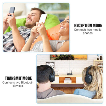 Transmisor y Receptor Bluetooth, Kit de Adaptador Audio estéreo inalámbrico 5.3