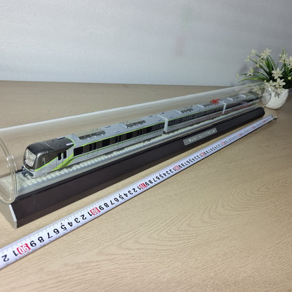 1:87 90CM Guangzhou Metro Line 12 Subway Passenger Car Train Diecast Model