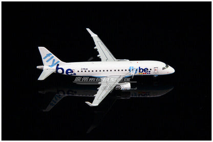 1:400 JC Wings Flybe Embraer ERJ 170-200STD Airplane Diecast Aircraft Model